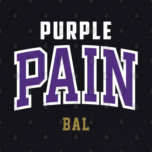 Purple Pain Football BAL by funandgames